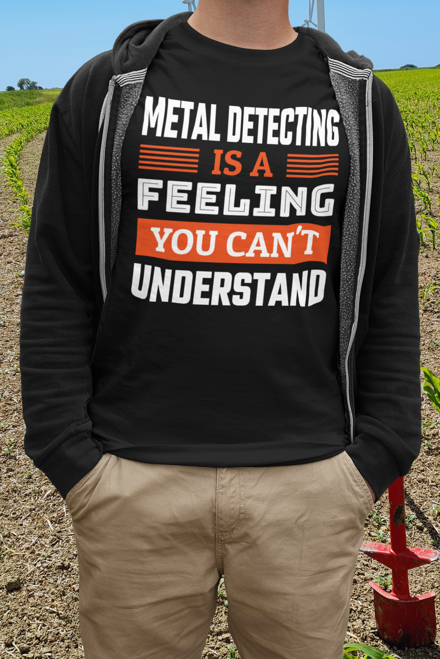 Metal detecting is a feeling you can't understand