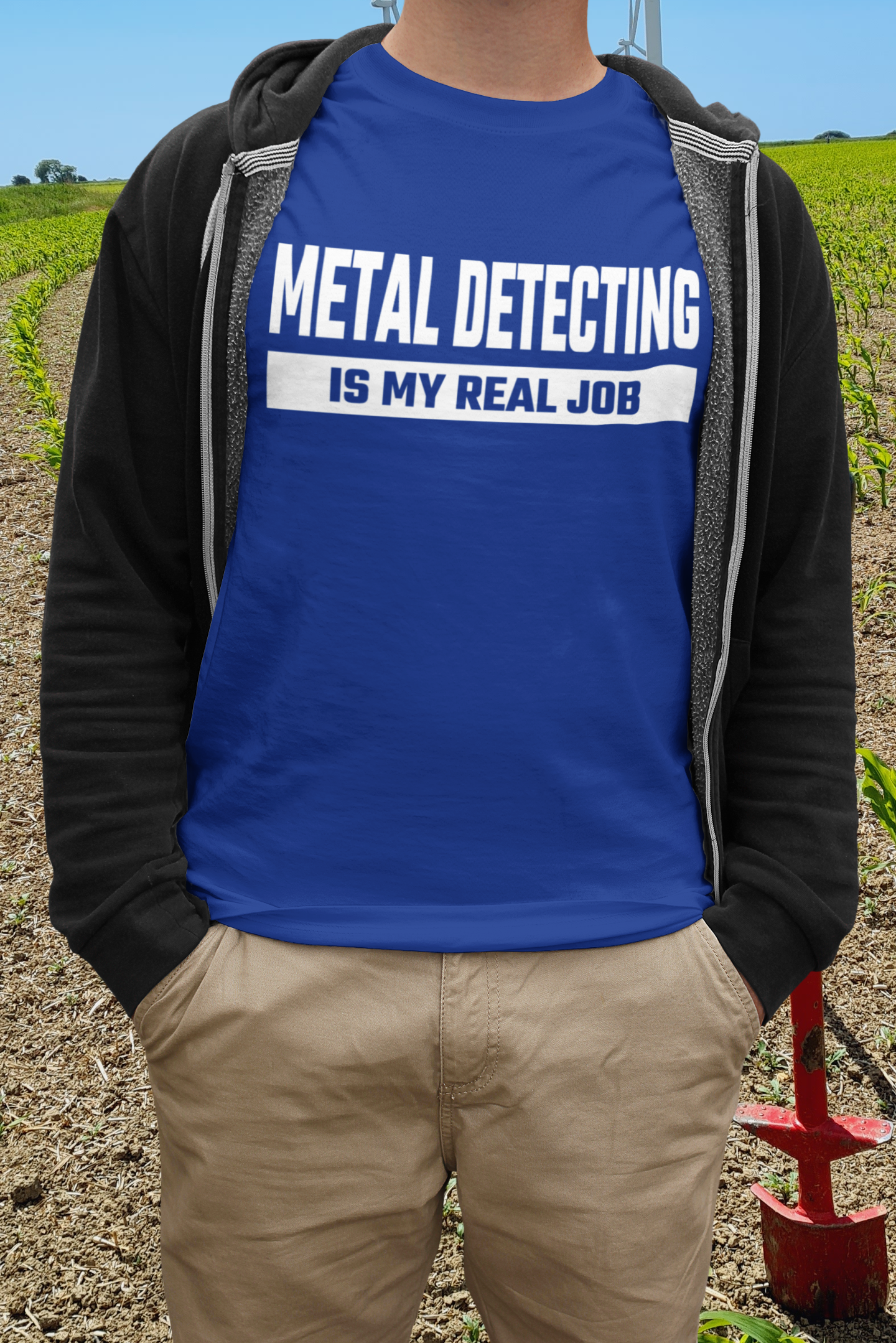 Metal detecting is my real job