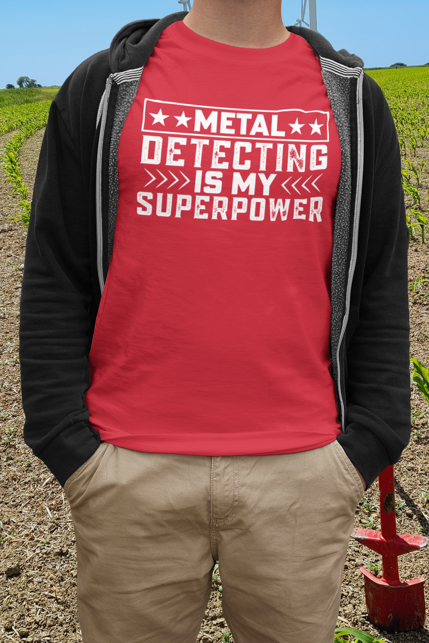 Metal detecting is my superpower T-shirt