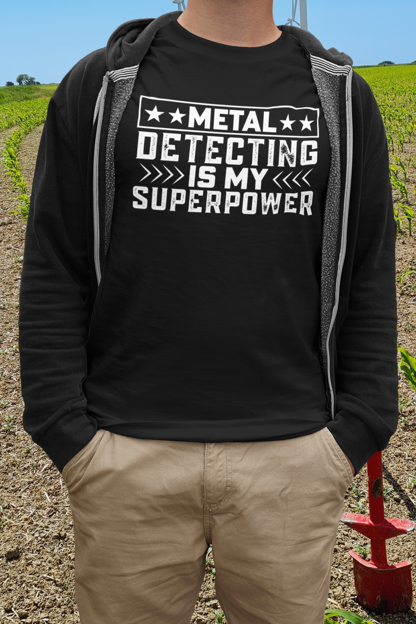 Metal detecting is my superpower T-shirt