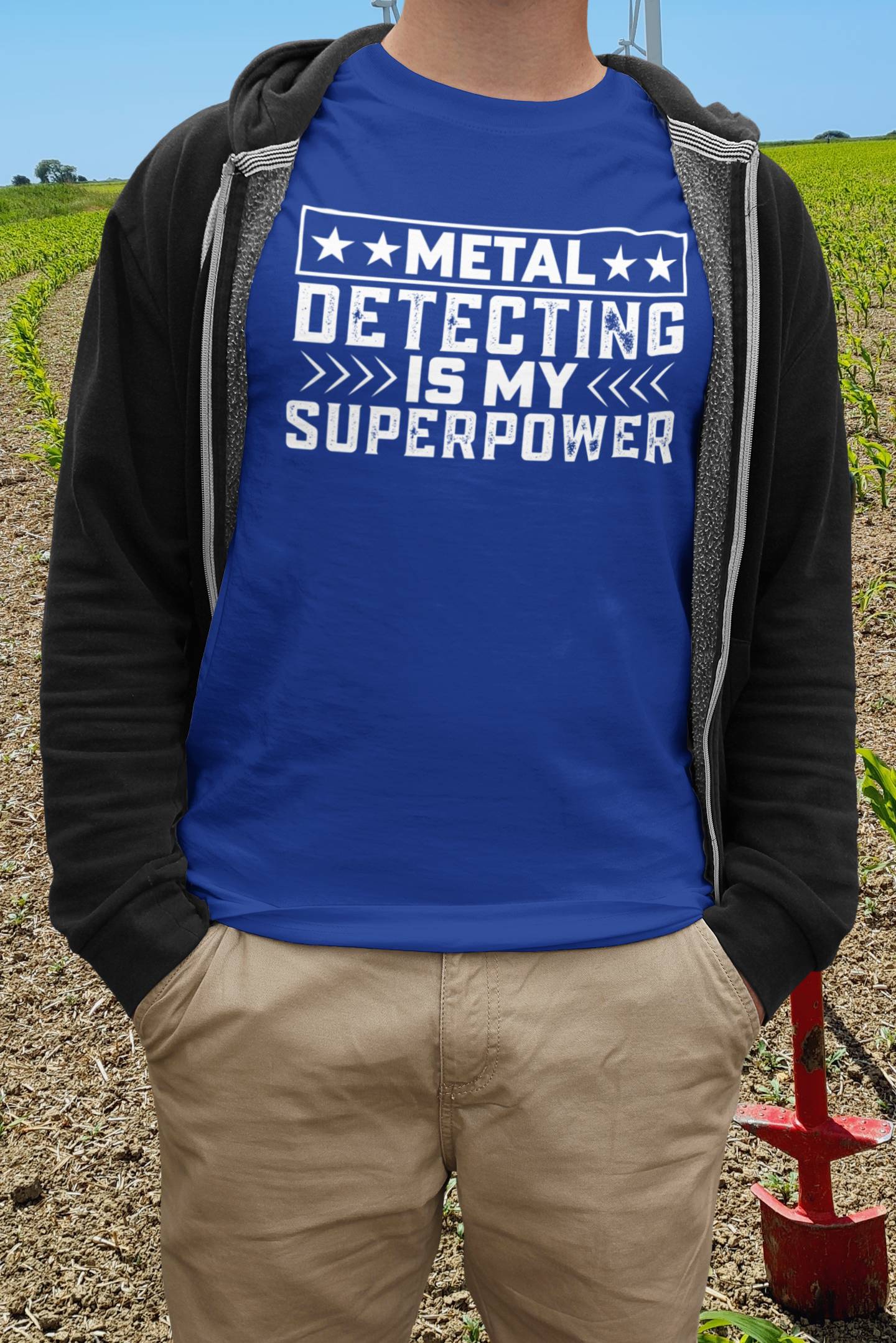 Metal detecting is my superpower T-shirt