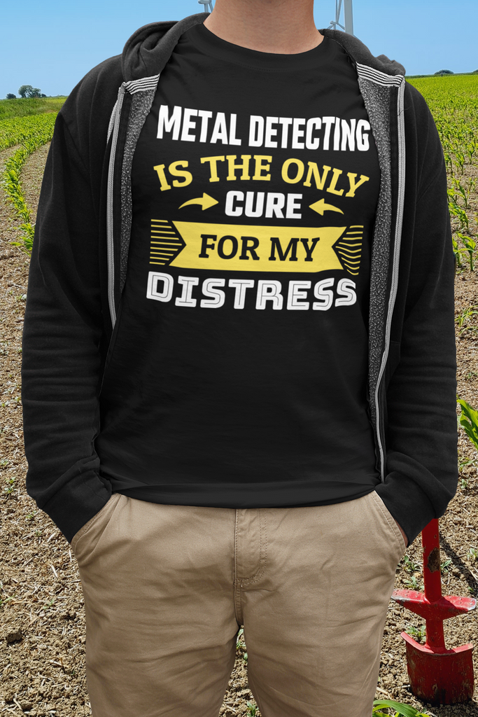 Metal detecting is the only cure for my distress