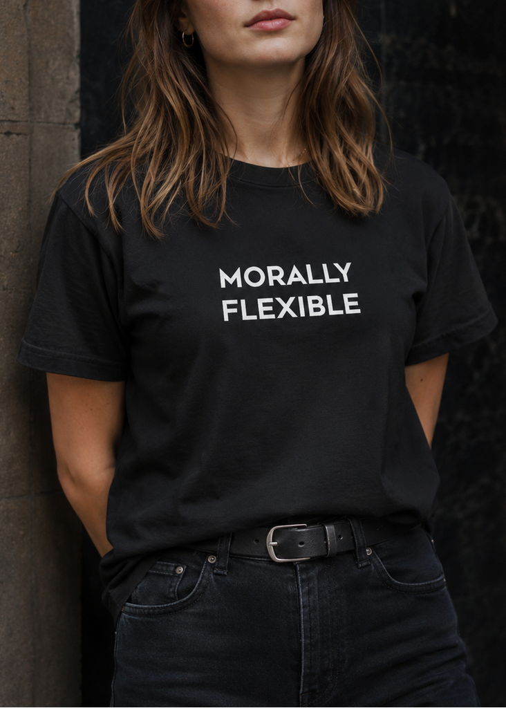 Morally flexible T-shirt