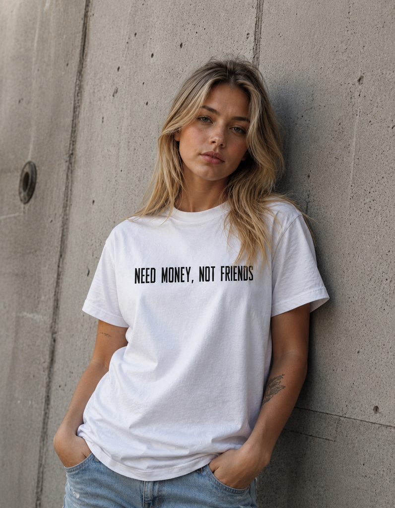 Need Money not Friends T-shirt