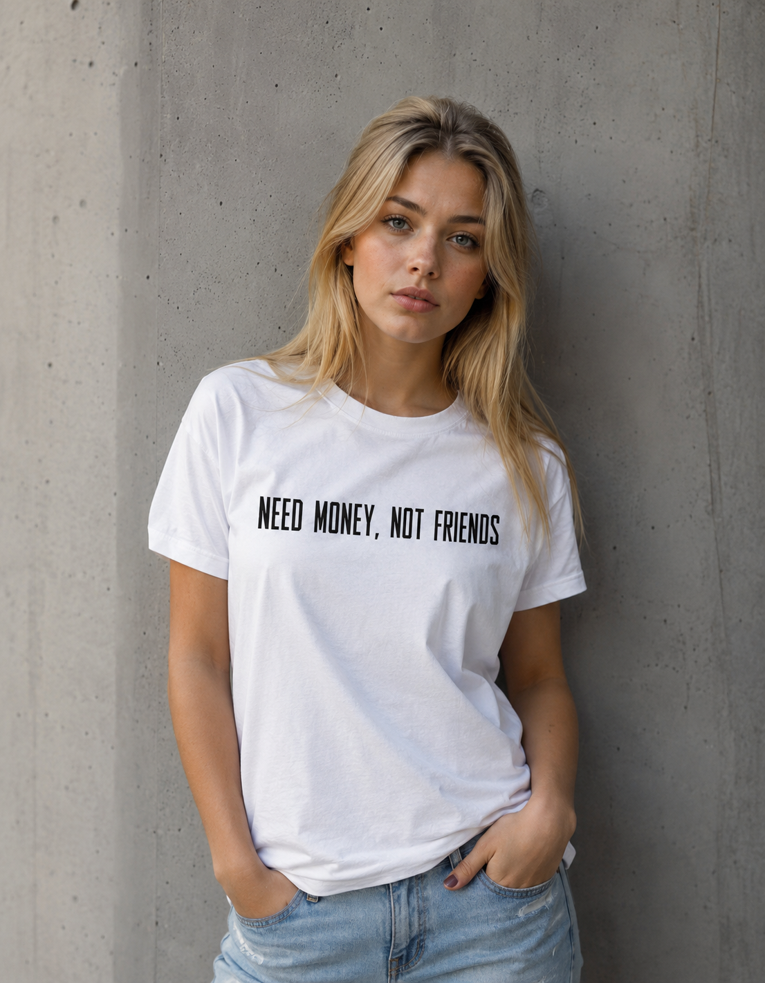 Need Money not Friends T-shirt