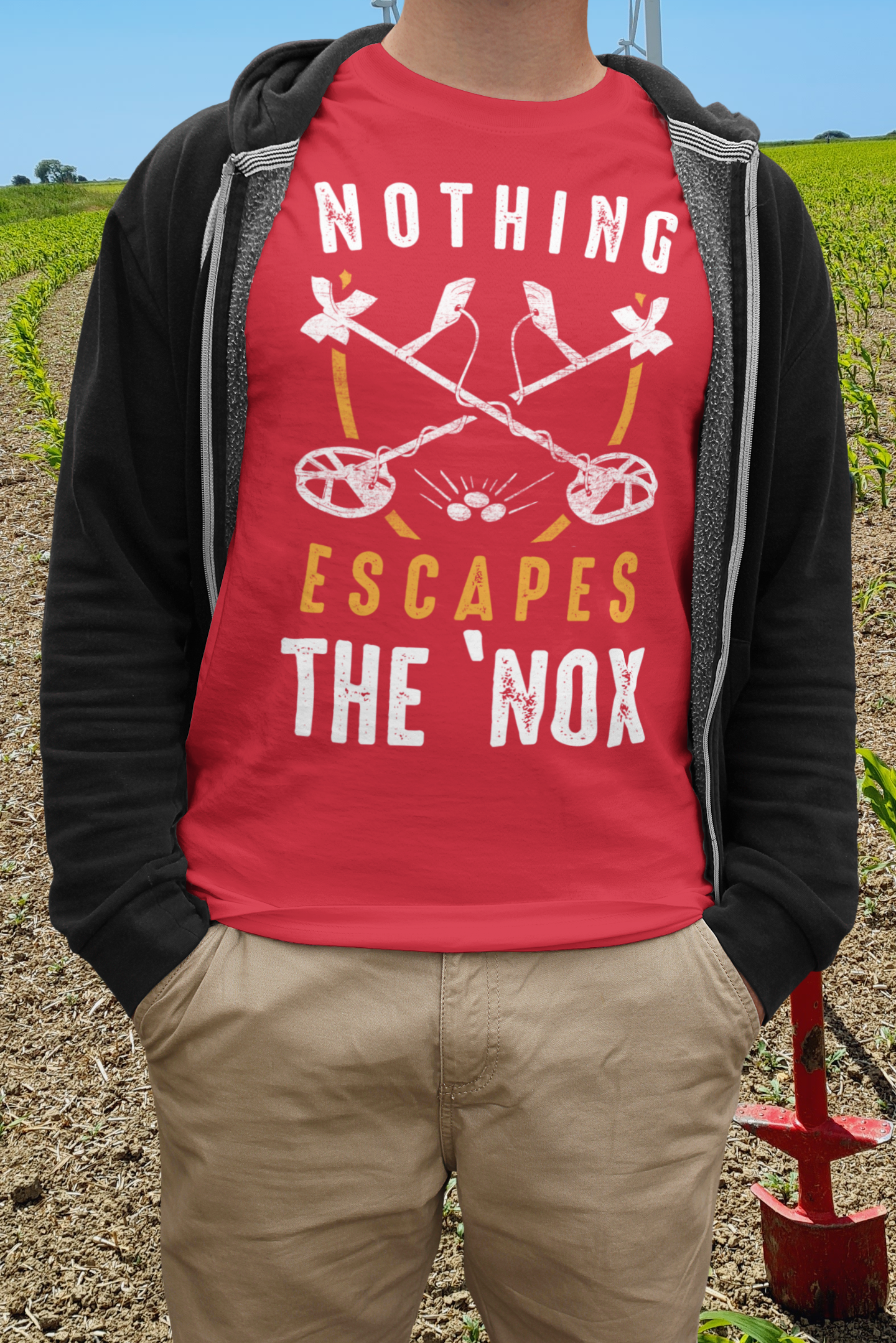 Nothing escapes the 'NOX T-shirt