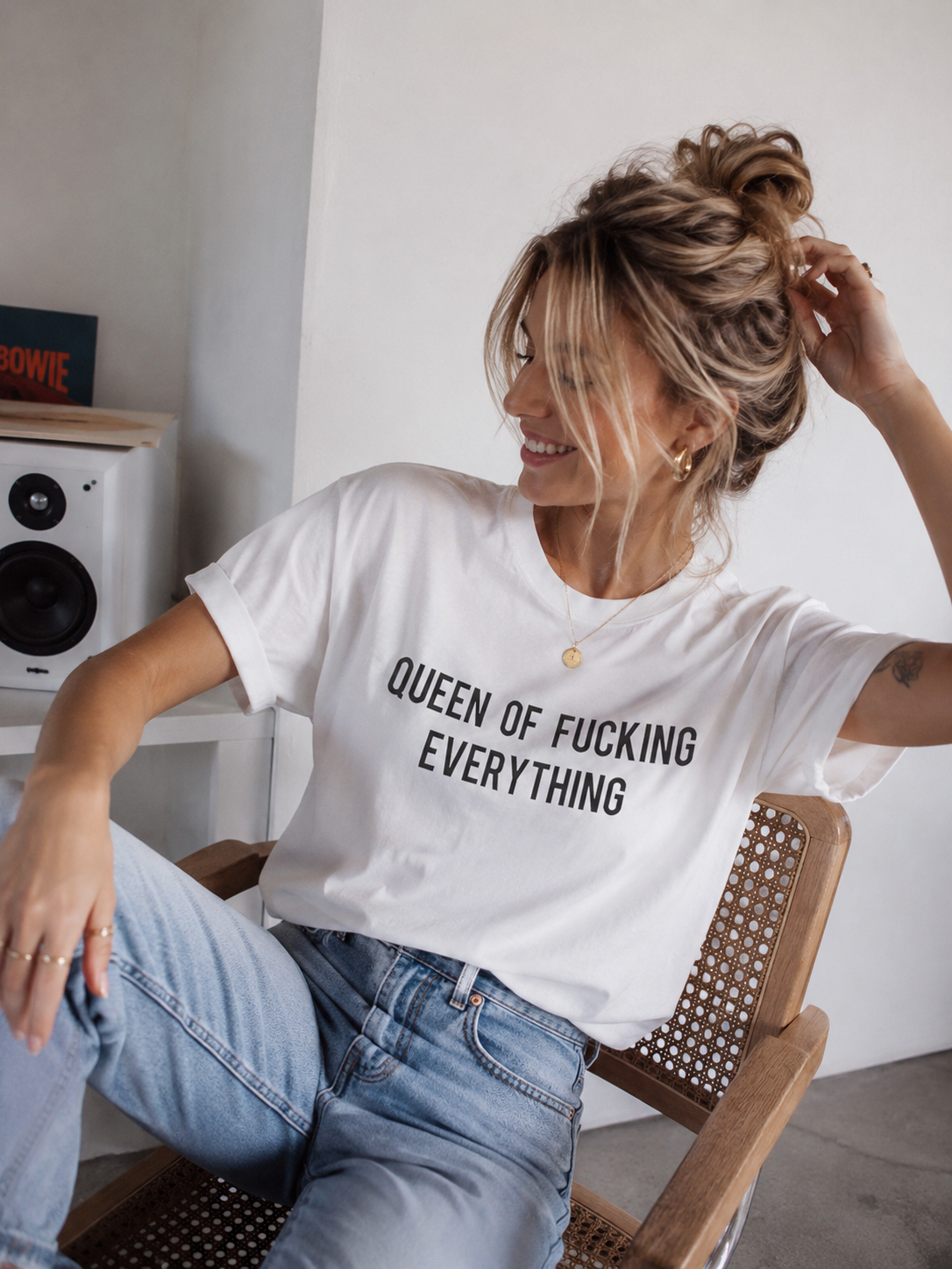 Queen of fuckin everything T-shirt