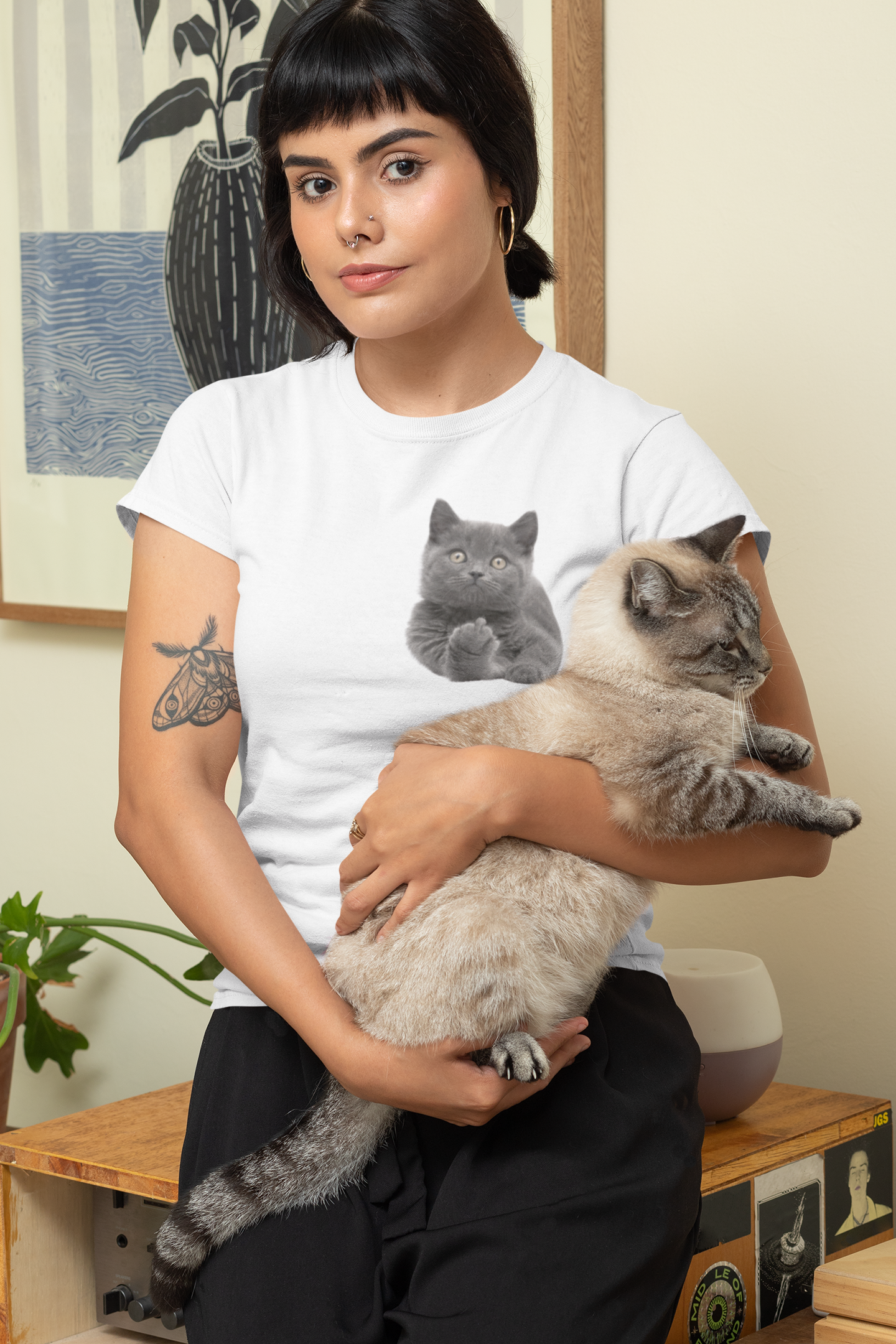 Rude Cat T-shirt