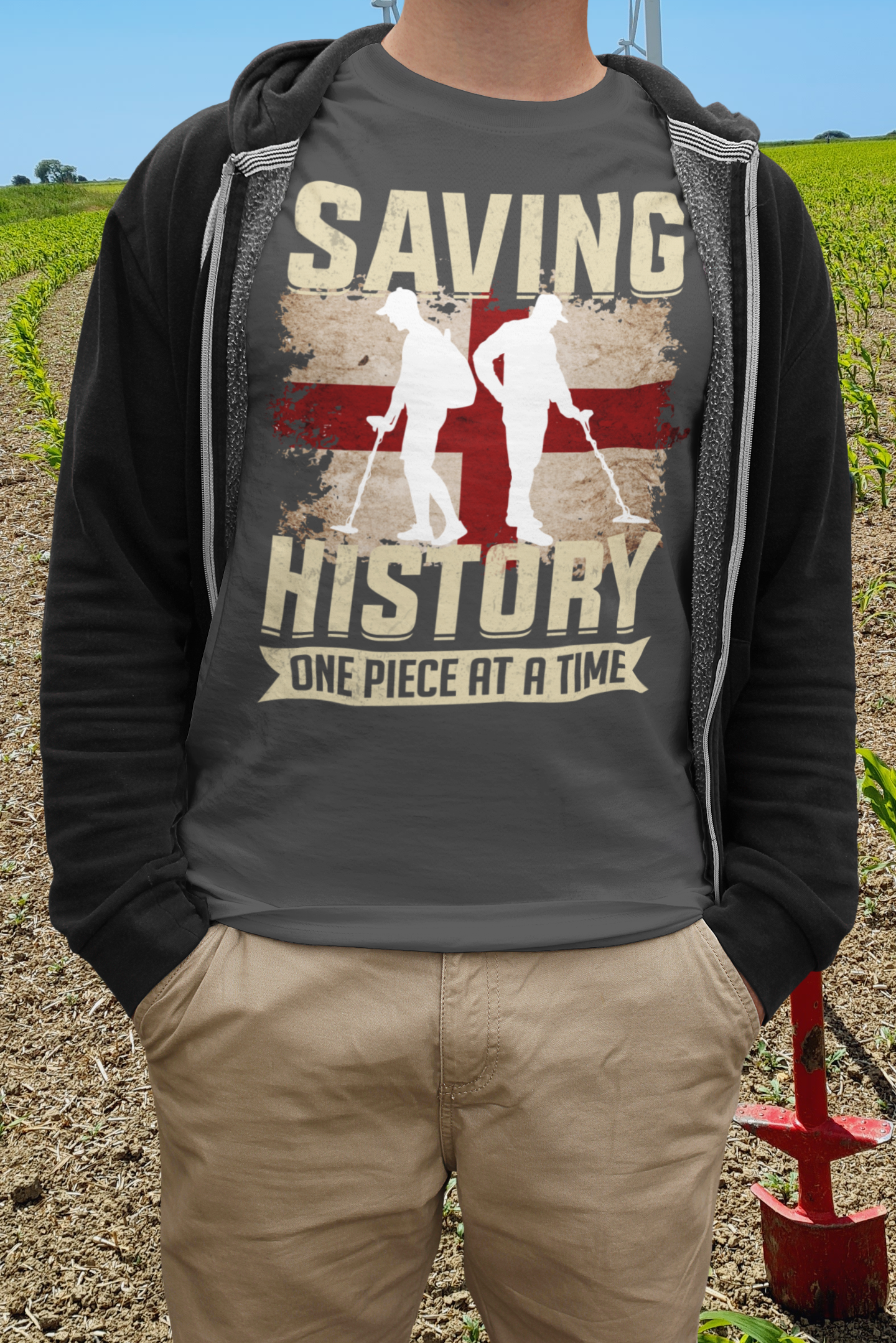 Saving English history one piece at a T-shirt