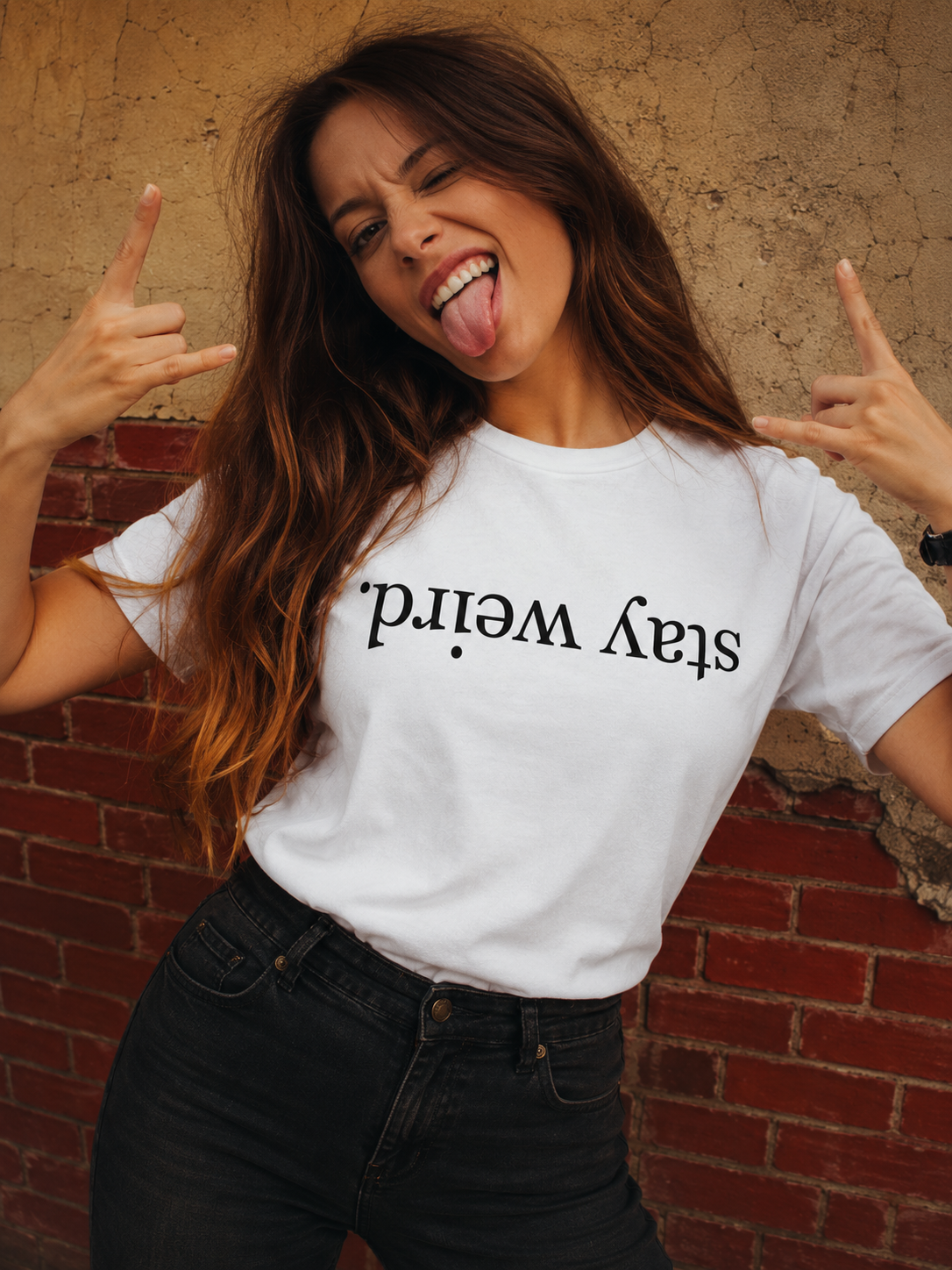 Stay weird T-shirt