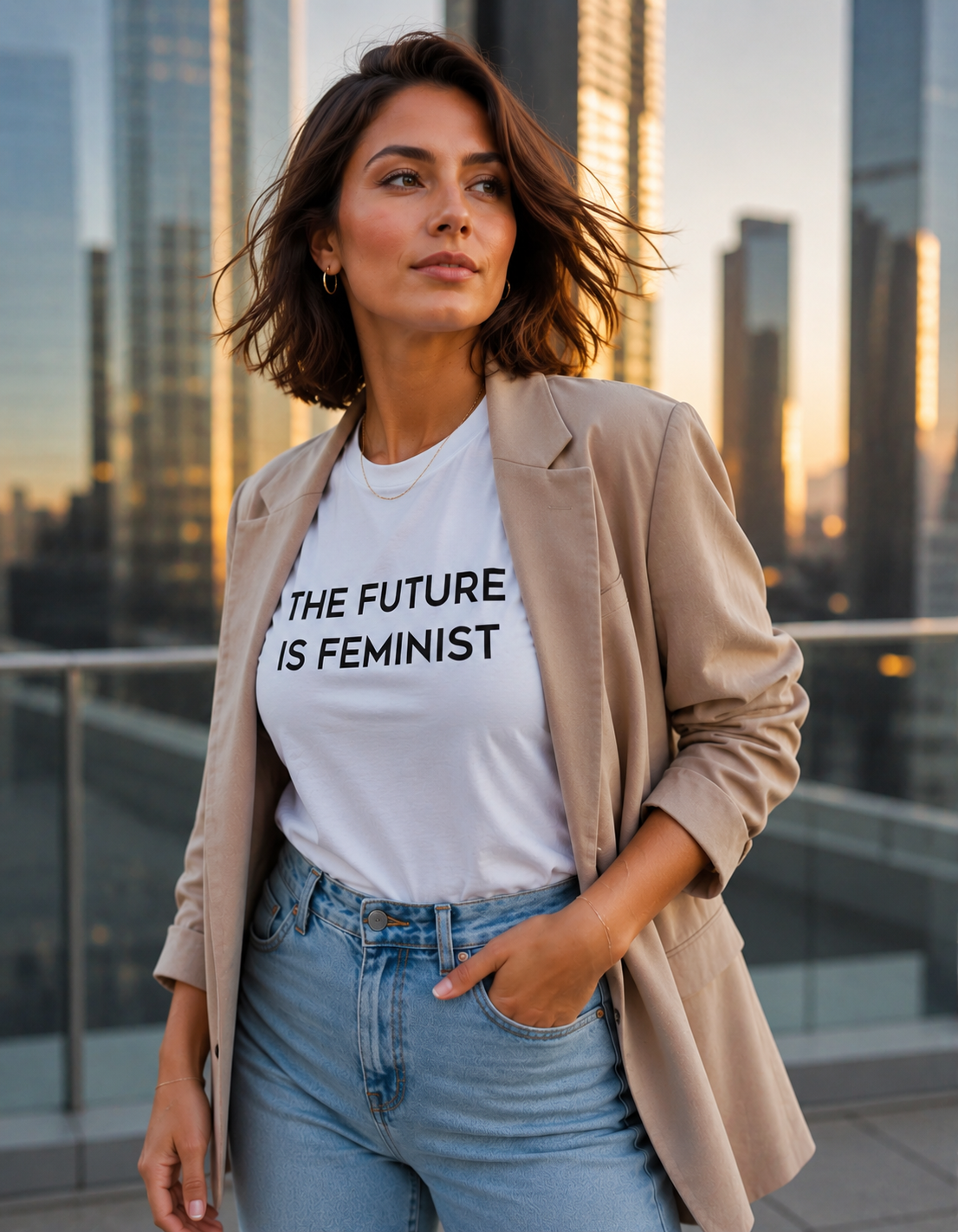 The future is feminist T-shirt
