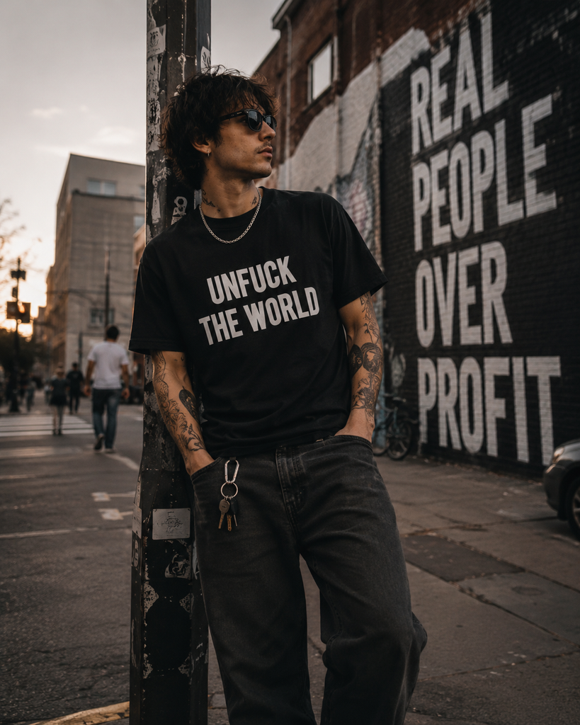 Unfuck the world T-shirt