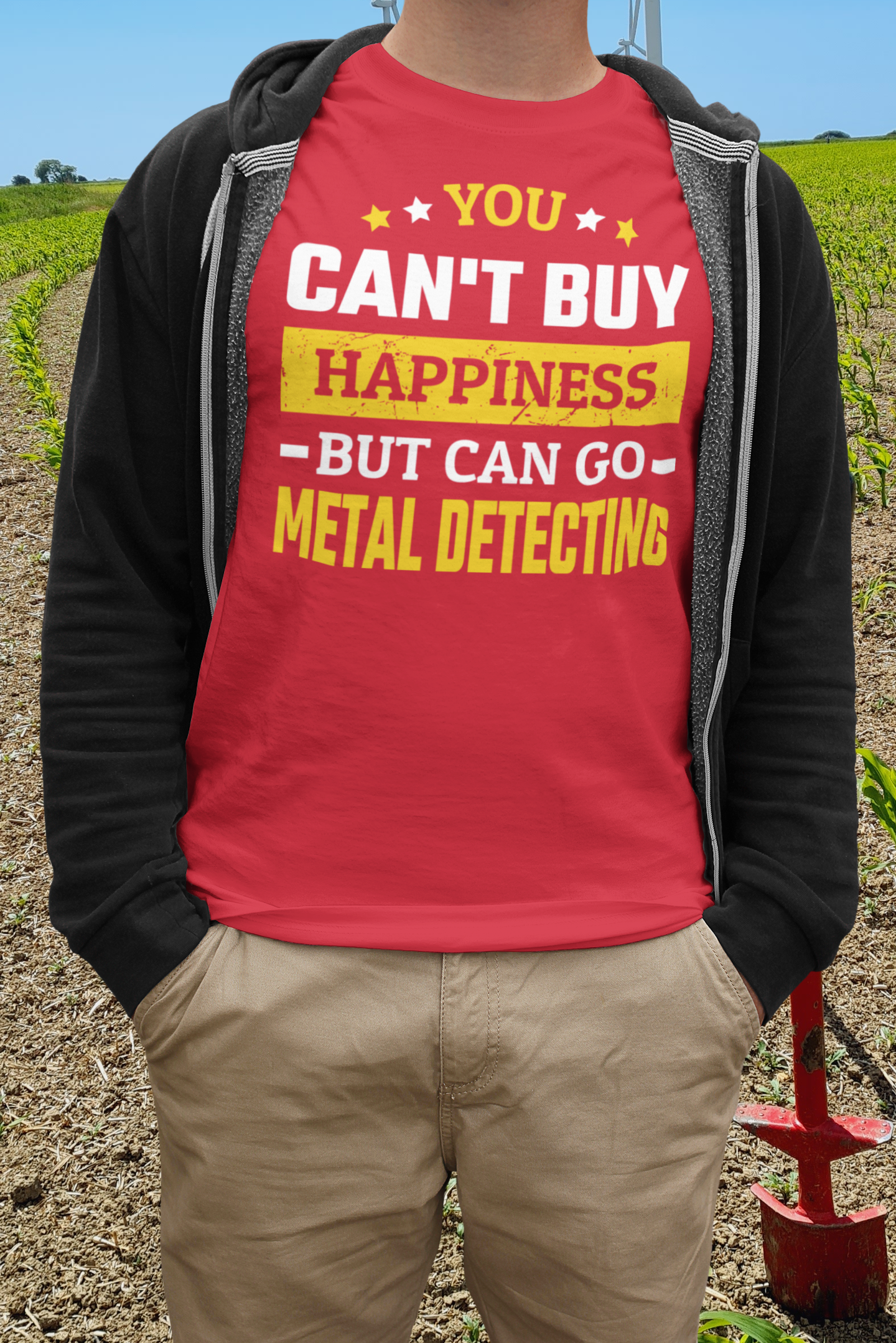 You can't buy happines but can go metal detecting