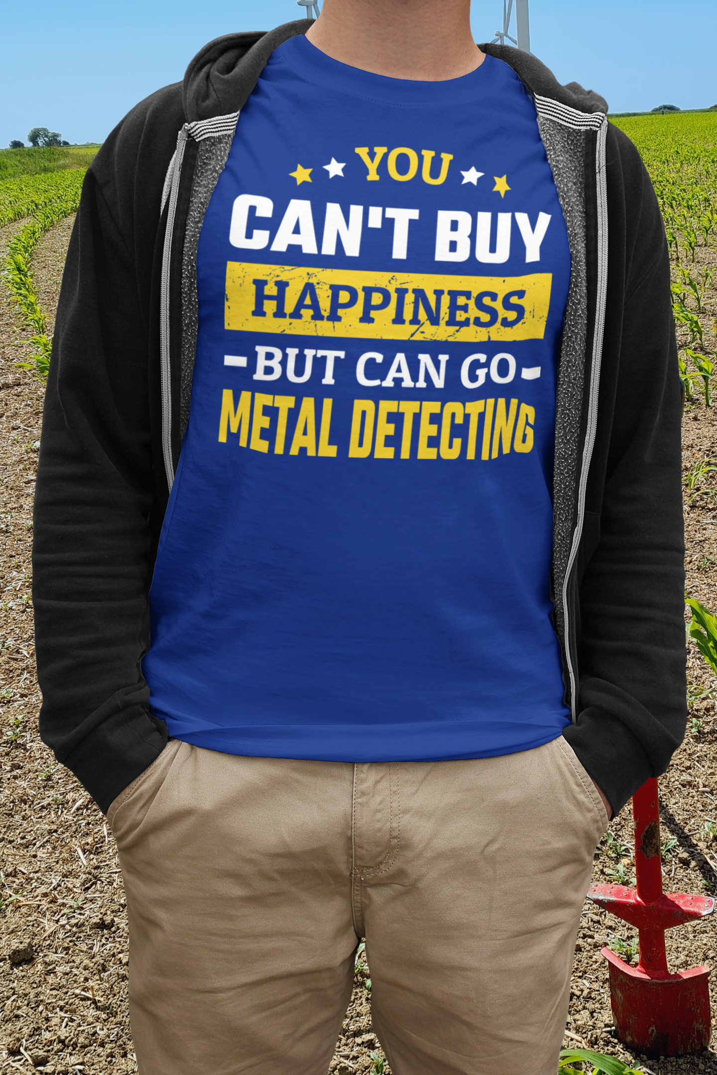 You can't buy happines but can go metal detecting
