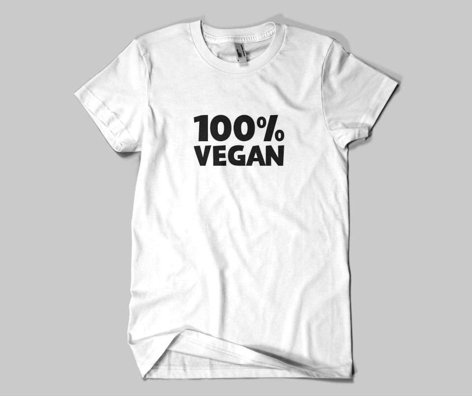 100 % Vegan T-shirt - Urbantshirts.co.uk