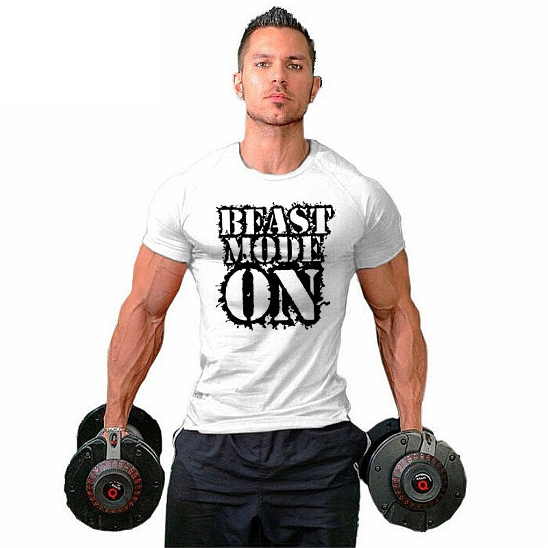 Beast mode on T-shirt - Urbantshirts.co.uk