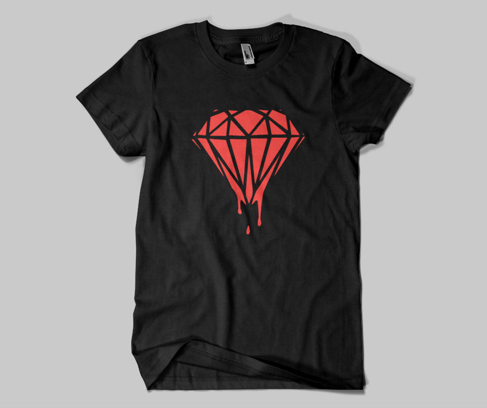 Bloody diamond T-shirt - Urbantshirts.co.uk