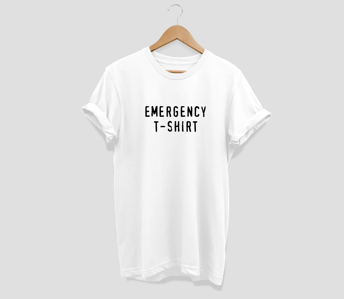Emergency T-shirt T-shirt - Urbantshirts.co.uk