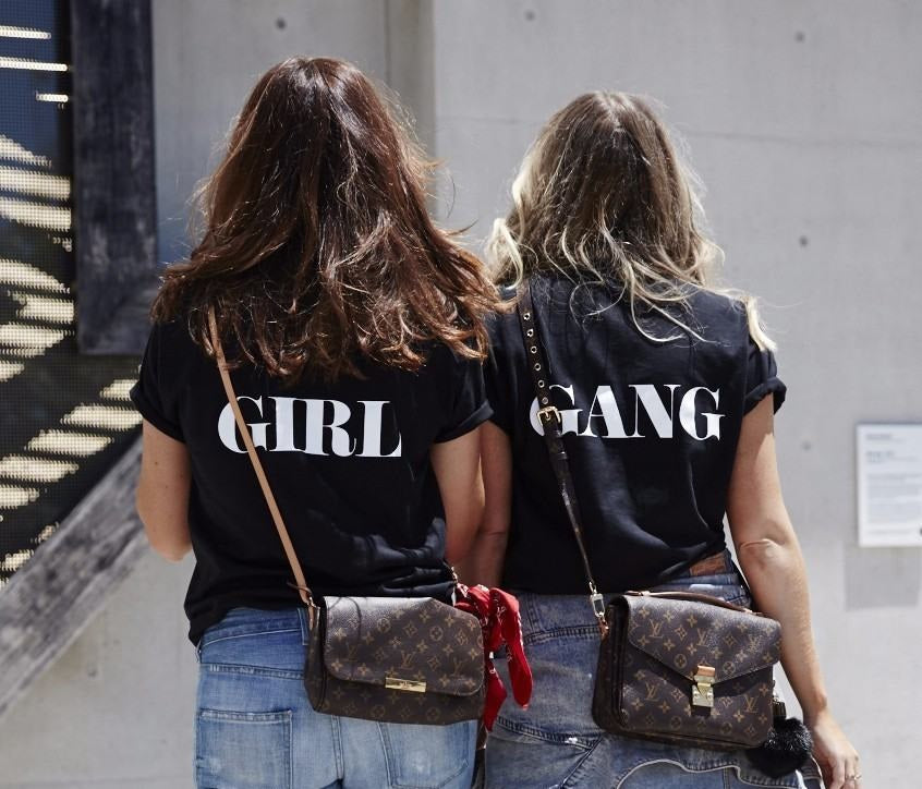 Girl Gang T-shirt - Urbantshirts.co.uk