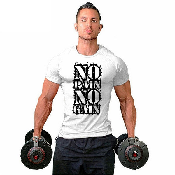 No pain no gain T-shirt - Urbantshirts.co.uk