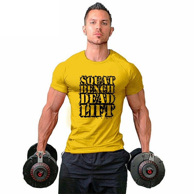 Squat bench dead lift T-shirt - Urbantshirts.co.uk