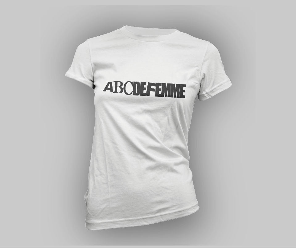 ABCDEFEMME T-shirt - Urbantshirts.co.uk