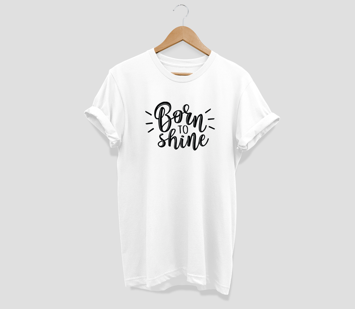 Born to shine T-shirt - Urbantshirts.co.uk