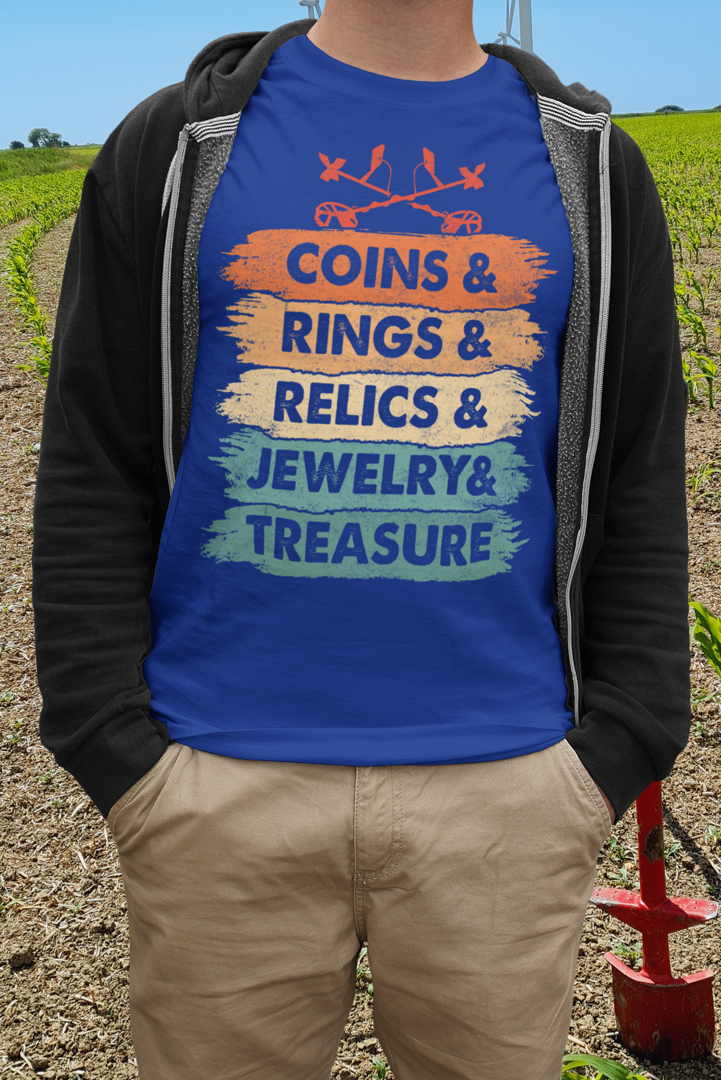 Coin & Rings & Relics & Jewelry & Treasure T-shirt