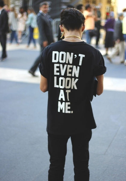 Don't even look at me T-shirt - Urbantshirts.co.uk