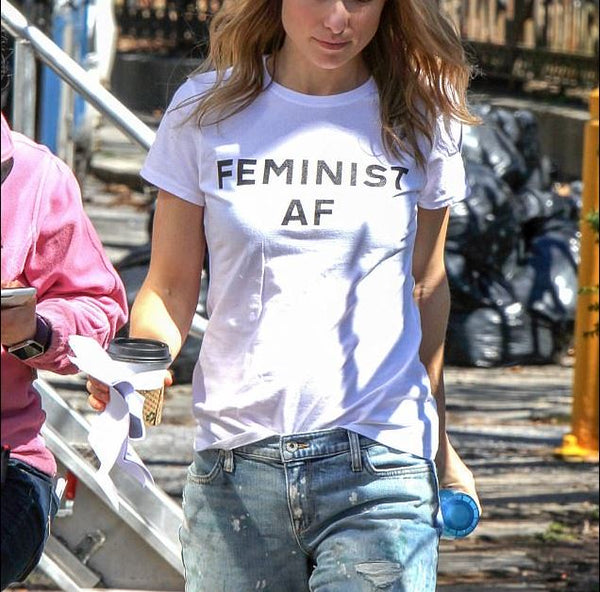 Feminist AF T-shirt - Urbantshirts.co.uk