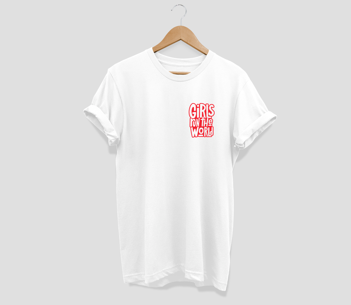Girls run the world T-shirt - Urbantshirts.co.uk