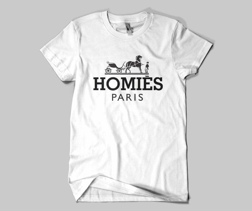 Homies Paris T-shirt - Urbantshirts.co.uk