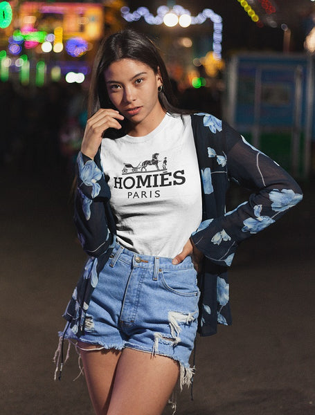 Homies Paris T-shirt - Urbantshirts.co.uk