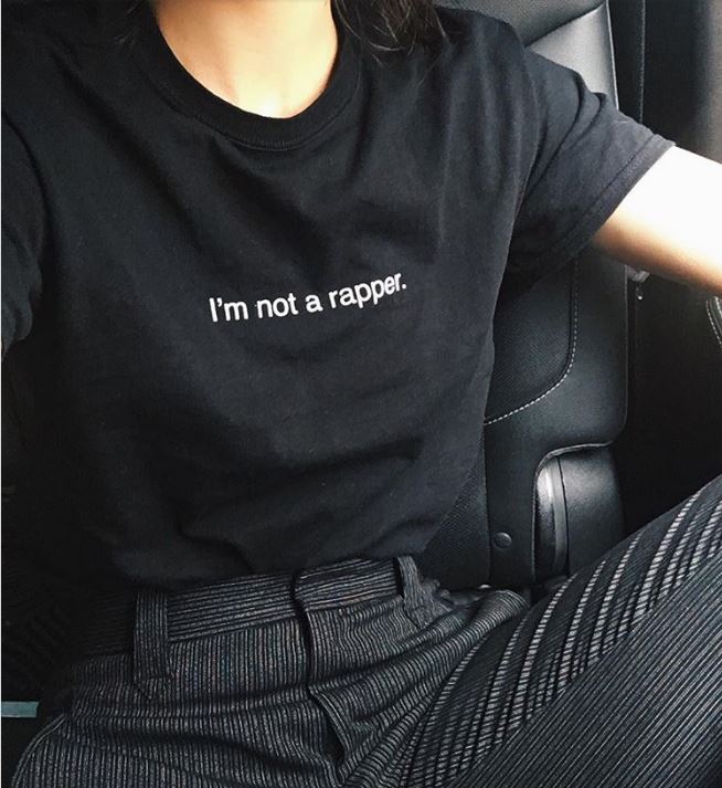 I'm not a rapper T-shirt – www.