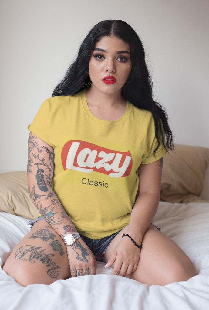 Lazy Lays T-shirt - Urbantshirts.co.uk