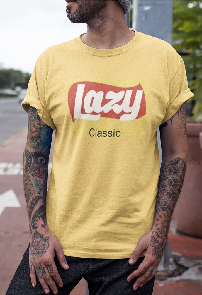 Lazy Lays T-shirt - Urbantshirts.co.uk