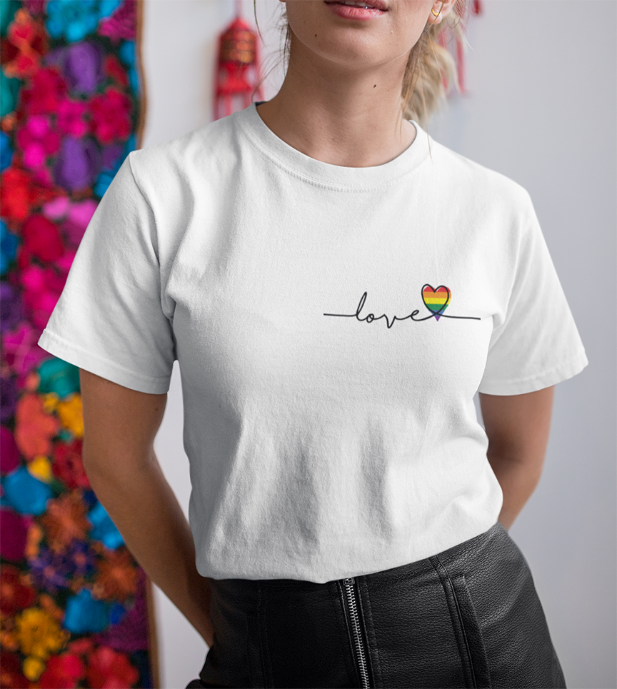 Love T-shirt , LGBT , Pride T-shirt - Urbantshirts.co.uk