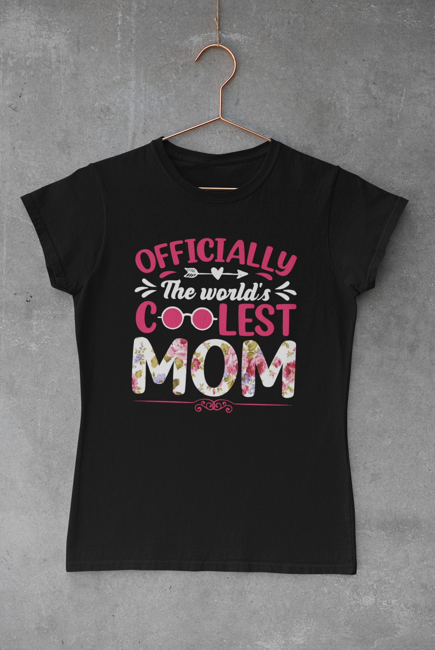 Officially The World's Coolest Mom T-shirt