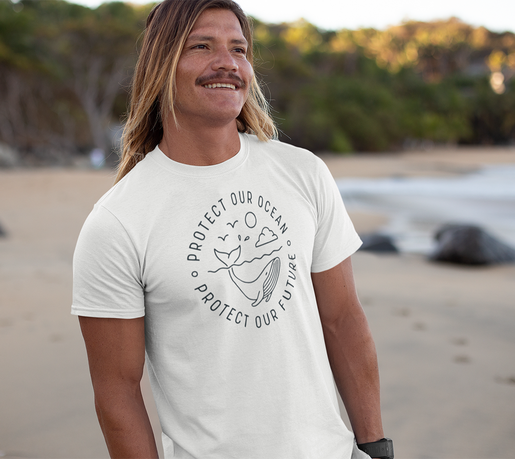 Protect our oceans T-shirt - Urbantshirts.co.uk