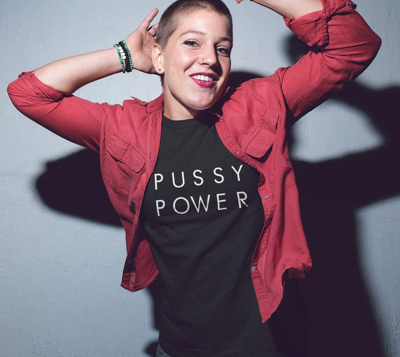 Pussy Power T-shirt - Urbantshirts.co.uk