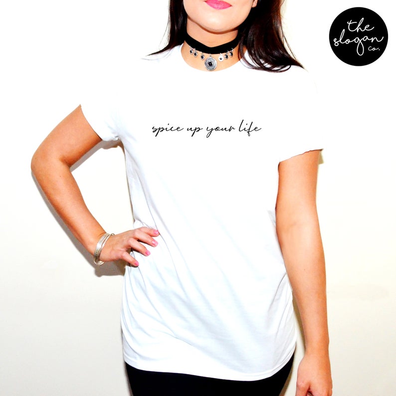 Spice up your life T-shirt , Spice girls T-shirt - Urbantshirts.co.uk