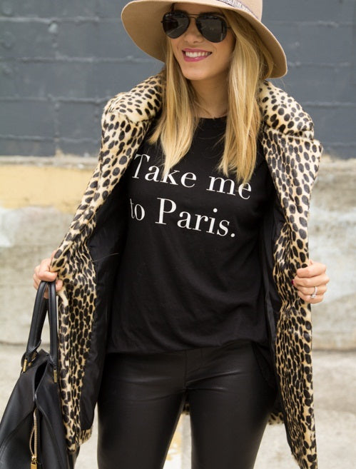 Take me to Paris T-shirt - Urbantshirts.co.uk