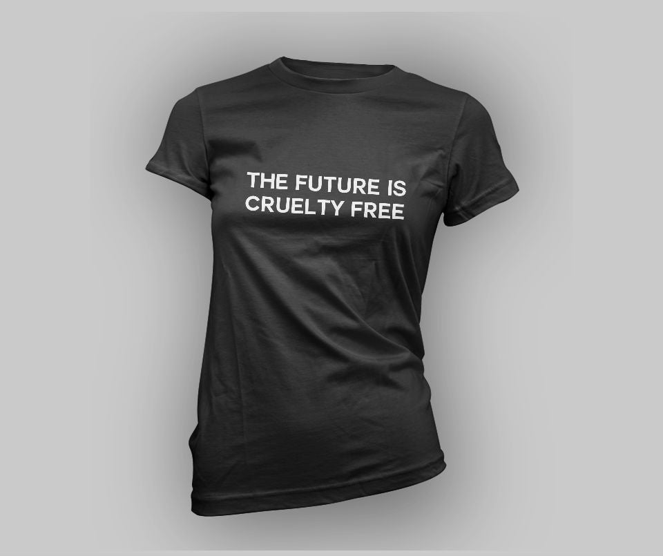 The future is cruelty free T-shirt - Urbantshirts.co.uk
