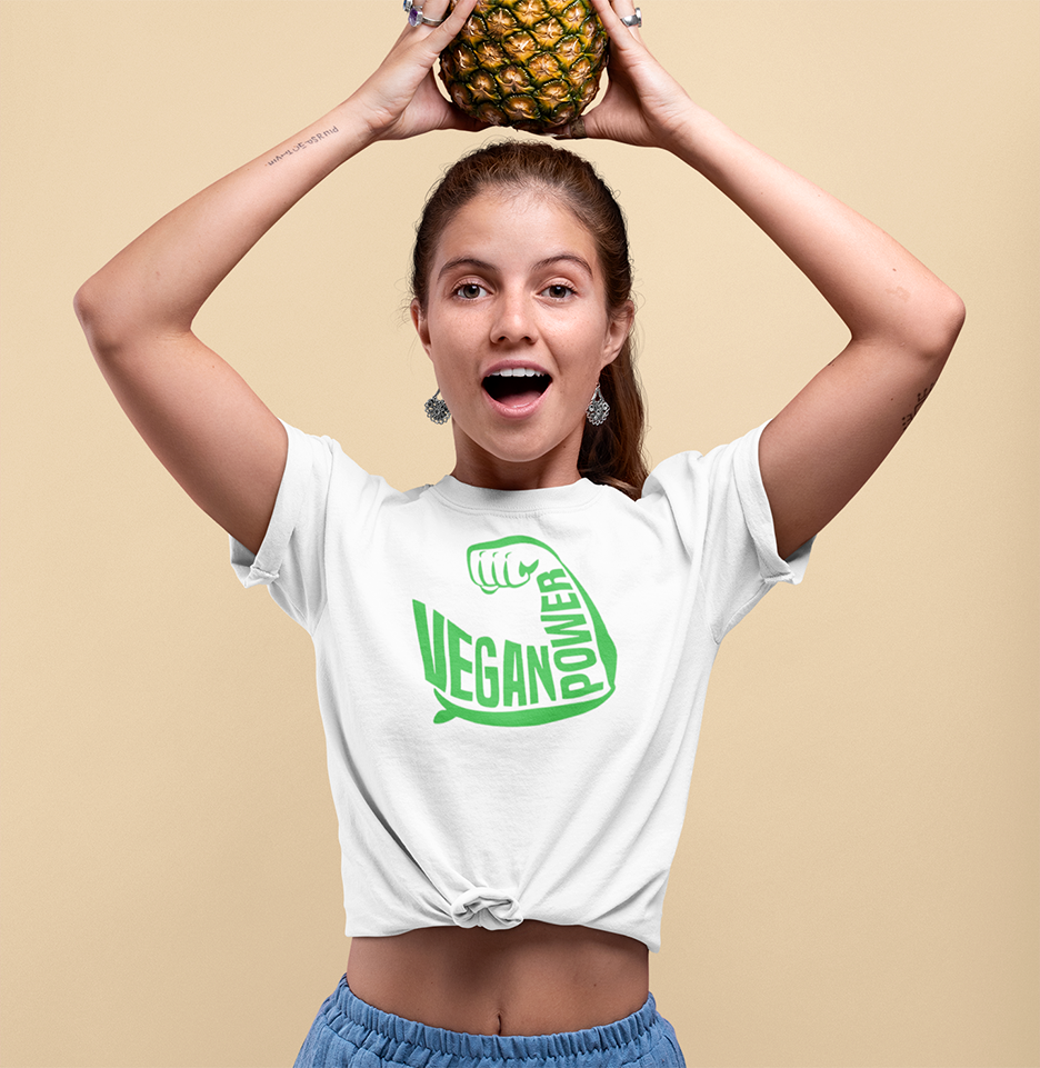 Vegan Power T-shirt - Urbantshirts.co.uk