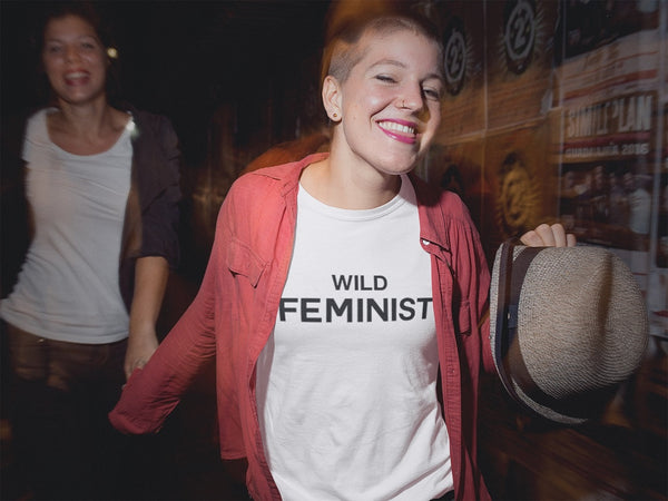Wild Feminist T-shirt - Urbantshirts.co.uk