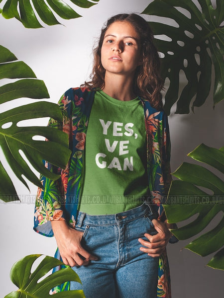 Yes Vegan T-shirt - Urbantshirts.co.uk